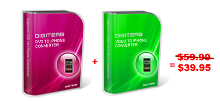 Digiters DVD + Video to iPhone Converter icon